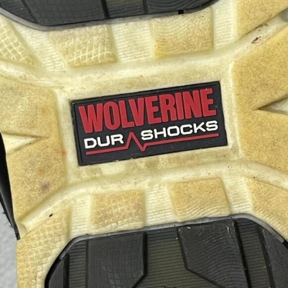 Wolverine I-90 DuraShocks Black Leather 6" Work Boot WP W200147 Men's Size 13 M - Picture 14 of 14
